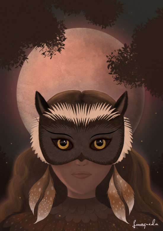 Owl Girl by Lorena Maqueda