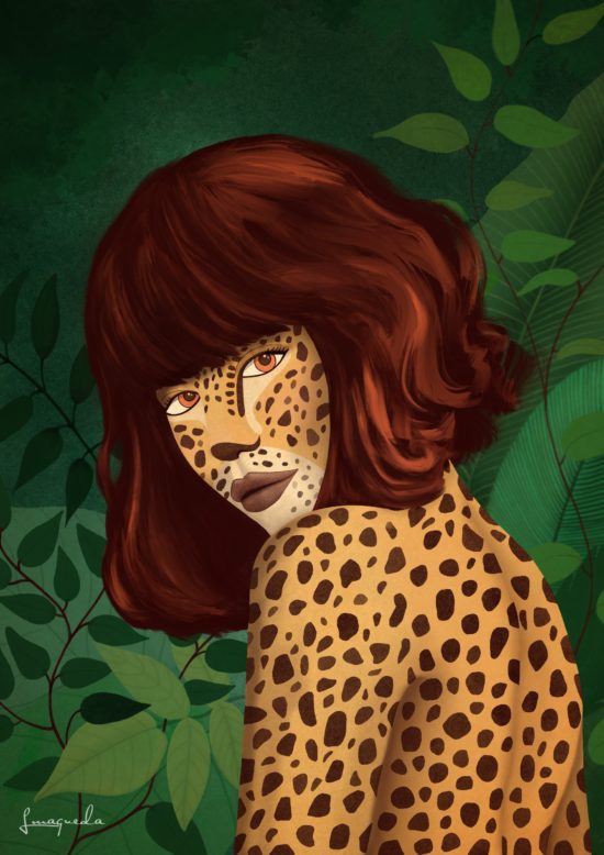 Cheetah Girl by Lorena Maqueda